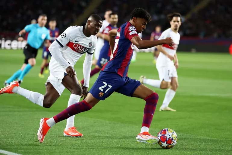 𝐁𝐚𝐫𝐜𝐞𝐥𝐨𝐧𝐚 𝐕𝐬 𝐏𝐒𝐆: 𝐋𝐚𝐠𝐢-𝐥𝐚𝐠𝐢 𝐍𝐮𝐧𝐨 𝐌𝐞𝐧𝐝𝐞𝐬 𝐁𝐢𝐤𝐢𝐧 𝐋𝐚𝐦𝐢𝐧𝐞 𝐘𝐚𝐦𝐚𝐥 𝐆𝐢𝐠𝐢𝐭 𝐉𝐚𝐫𝐢